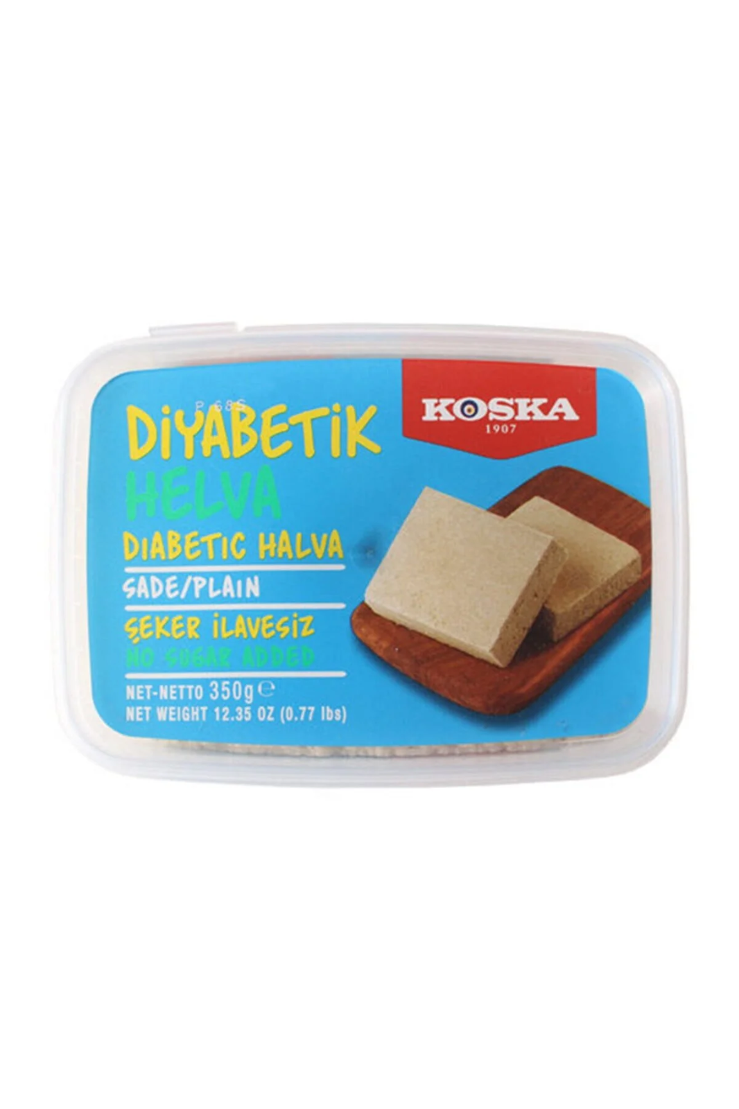 KOSKA Turkish Tahini Halva DiabeticFriendly Delight Pistachio