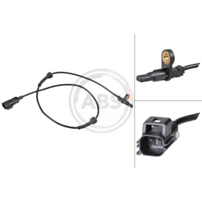 A.B.S. ABS Sensor Raddrehzahl Drehzahlfühler vorne für Jaguar XE XF JA X760