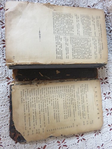 ANTIQURIAN DUTCH BIBLE & PSALMENS JULY 29 1637 DE STATEN GENERAEL NEDERLANDEN - Bild 7 von 13