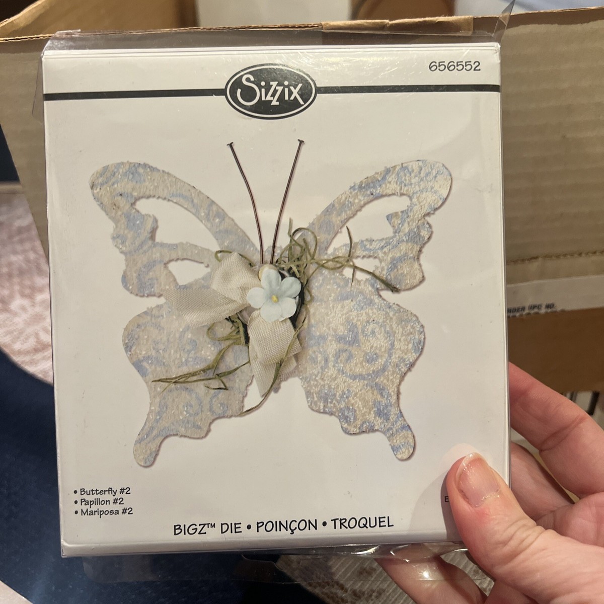 Sizzix (656552) Bigz Die - Butterfly #2 for sale online | eBay