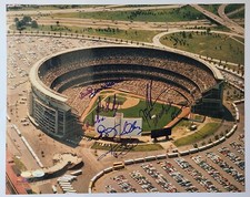 New York Mets Signed Auto 16x20 Photo x9 Gooden Wilson Harrelson Mitchell Sid
