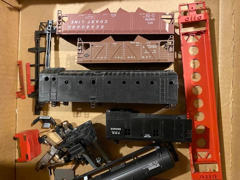HO Scale Athearn Train Parts ONLY Lot For Repairs or Replacement eBay
