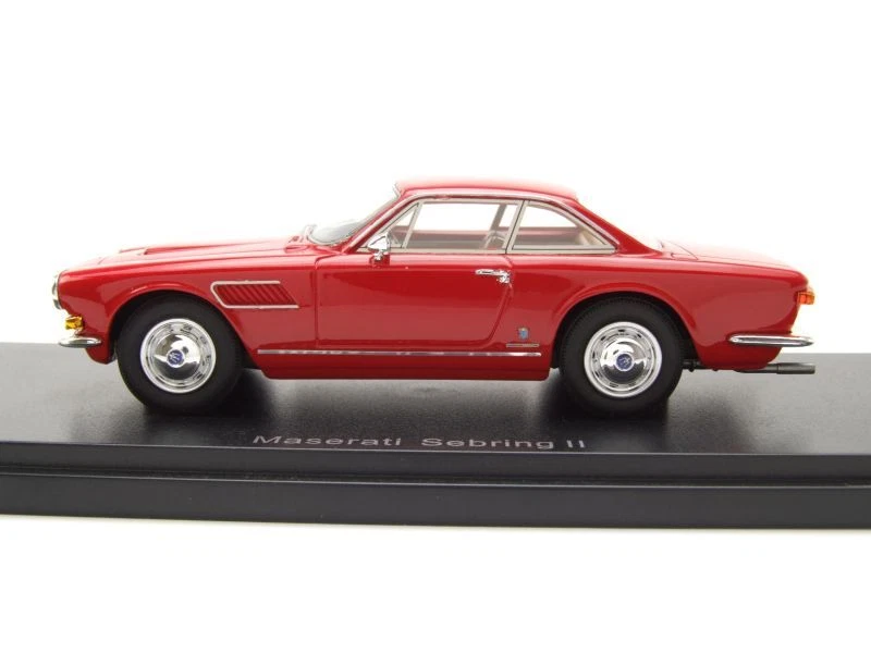 Maserati Sebring II 1963 Rosso Modellino Auto 1:43 Neo Scale Models - Immagine 3 di 4