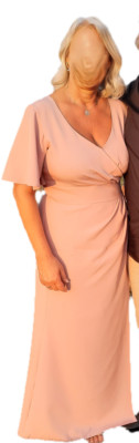 Abendkleid Gr. 44 bis 46. Nur einmal getragen! Schöne Figur und bequem
