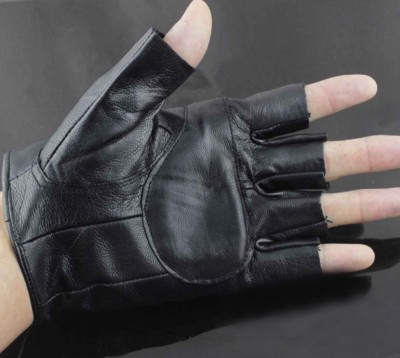 Punk Rocker Men's Leather the skull Motorcycle Biker Driving