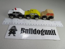 Imaginarium Express Wood Lot 3 Car Piece Part Only Toys R Us Taxi Police Train