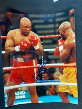 GEORGE FORMAN SIGNED PHOTO WITH COA