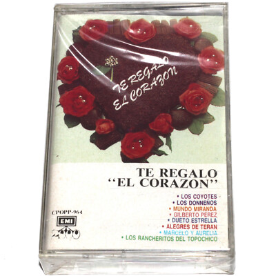 Te Regalo El Corazon (Cassette Tape Mexico) CPOPP-964 NEW SEALED