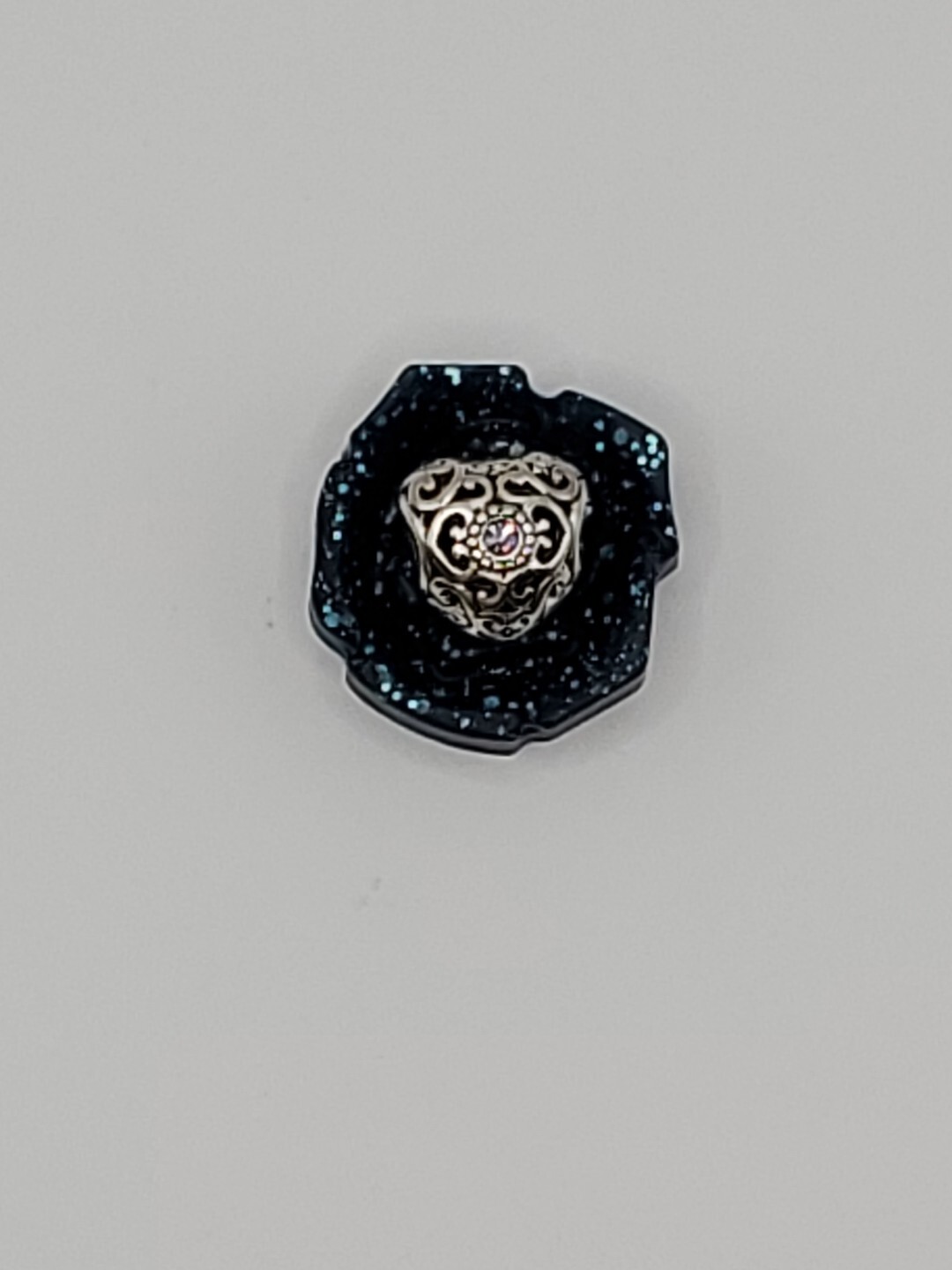 Exquiste Pandora SIGNATURE HEART Openwork Birthst… - image 7