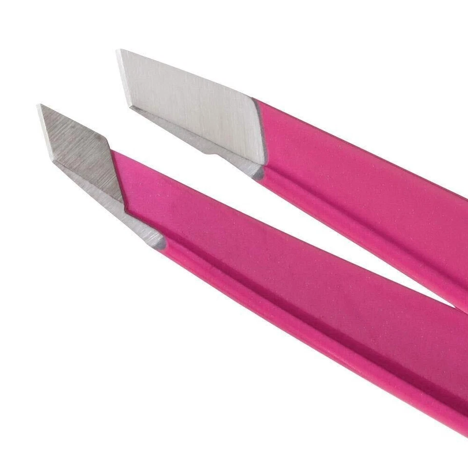 Tweezerman full size stainless steal slant  Tweezer Pretty in Pink - Image 3 of 3