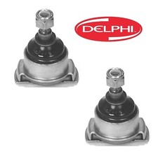 Pair Set 2 Front Lower Outer Ball Joints Delp...