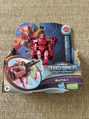 Hasbro Transformers EarthSpark Warrior Class Elita-1 Action Figure