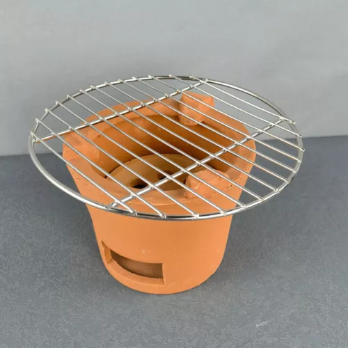 Replacement Charcoal Grate Fire Pit Cooking Round Grill Net Accessories - Picture 8 of 8
