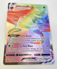 Orbeetle Vmax 186/185 Vivid Voltage NM/M Full Art Secret Rainbow Rare Pokemon on eBay