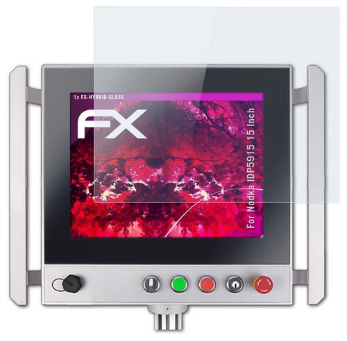 atFoliX Glass Protector voor Nodka IDP5915 15 Inch 9H Beschermend pantser - Afbeelding 2 van 4