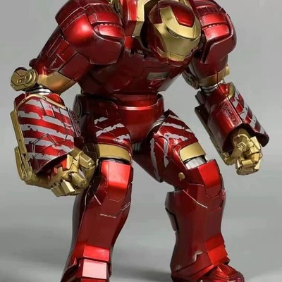 COMICAVE 1/12 Super Alloy CS Iron Man MK38 Igo &Gnaku Action Figure Toy Red