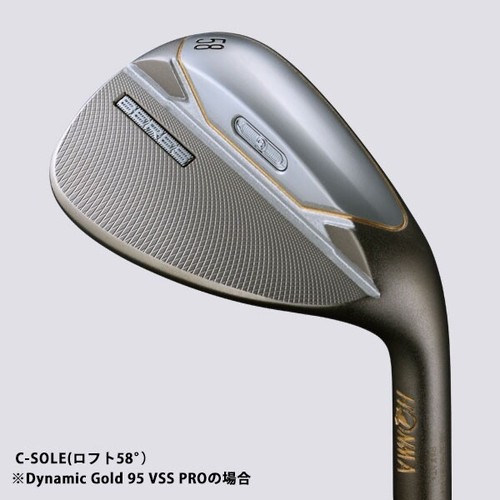 HONMA Golf Beres-W Wedge Club 3 Star Loft 58° Shaft ARMRQ47 Flex-R Men New 3S - Picture 2 of 12
