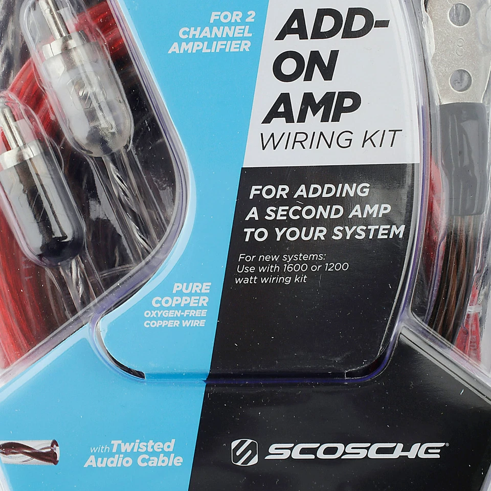 Kit de cableado amplificador de 2 canales Scosche KDADSD Foto 2 de 4