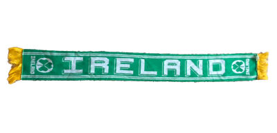 Écharpe Irlande Trèfle Vintage 80's 90's - Collector - Vert - Unisexe