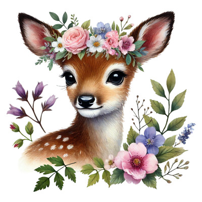 Transparent 18x18 cm spring animal car sticker weatherproof vinyl sticker