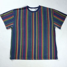 Urban Outfitters Essential T-Shirt Men's Medium Multicolor Striped Short Sleeve