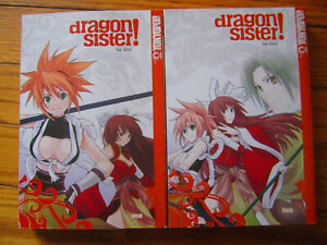 Dragon Sister By Nini Manga Anime Graphic Novel Tokyopop Action Vols 1 2 Ebay