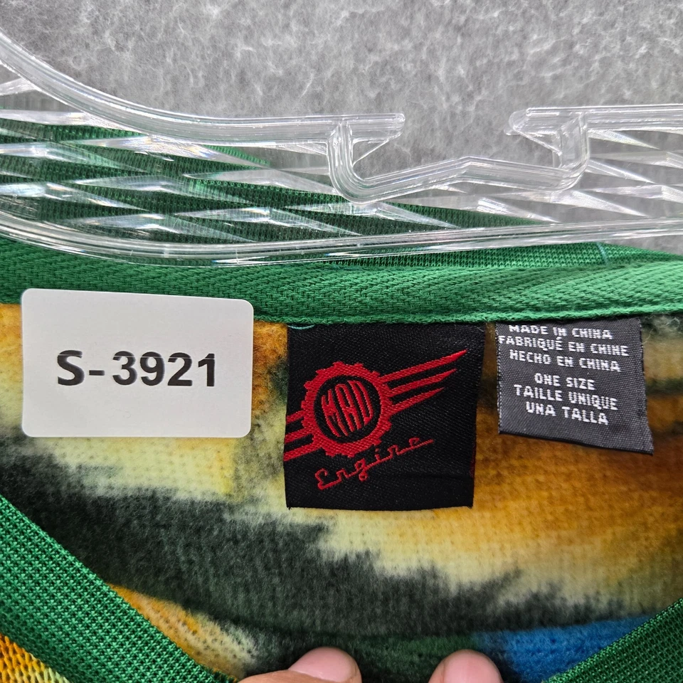 Mad Engine Men Sweatshirt One Size Green Yule Tied Siamese Twins Christmas - Image 2 of 4