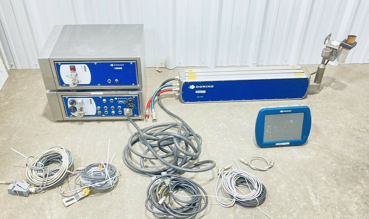 DOMINO D620i CO2 LASER MARKER CODER BCP7 CONTROLLER POWER SUPPLY