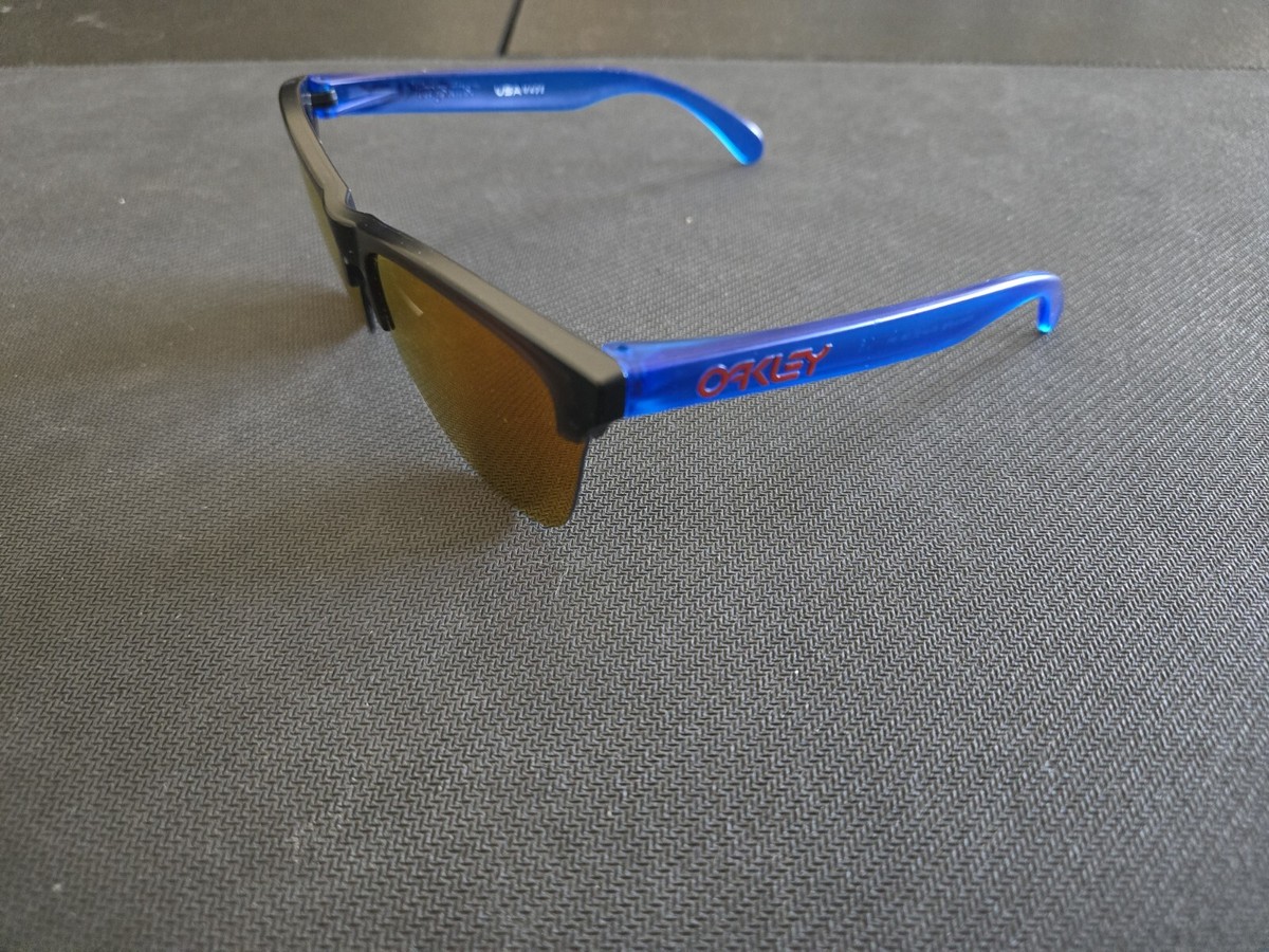 Oakley Maverick Vinales Frogskins Lite Matte Crystal Black / Prizm