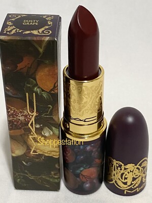 MAC Tempting Fate Collection Matte Lipstick Shade DUSTY GRAPE Limited Edition