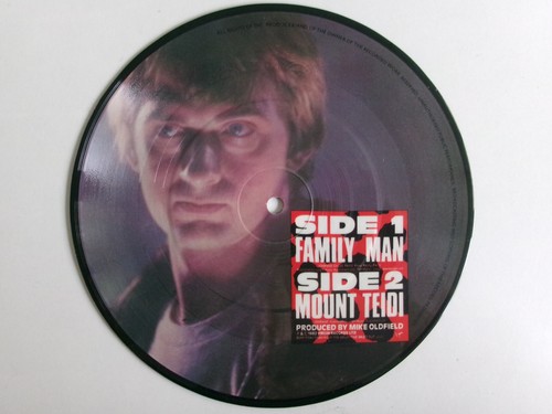 MIKE OLDFIELD FAMILY MAN MOUNT TEIDI VIRGIN VSY 489 PICTURE DISC - Picture 2 of 2