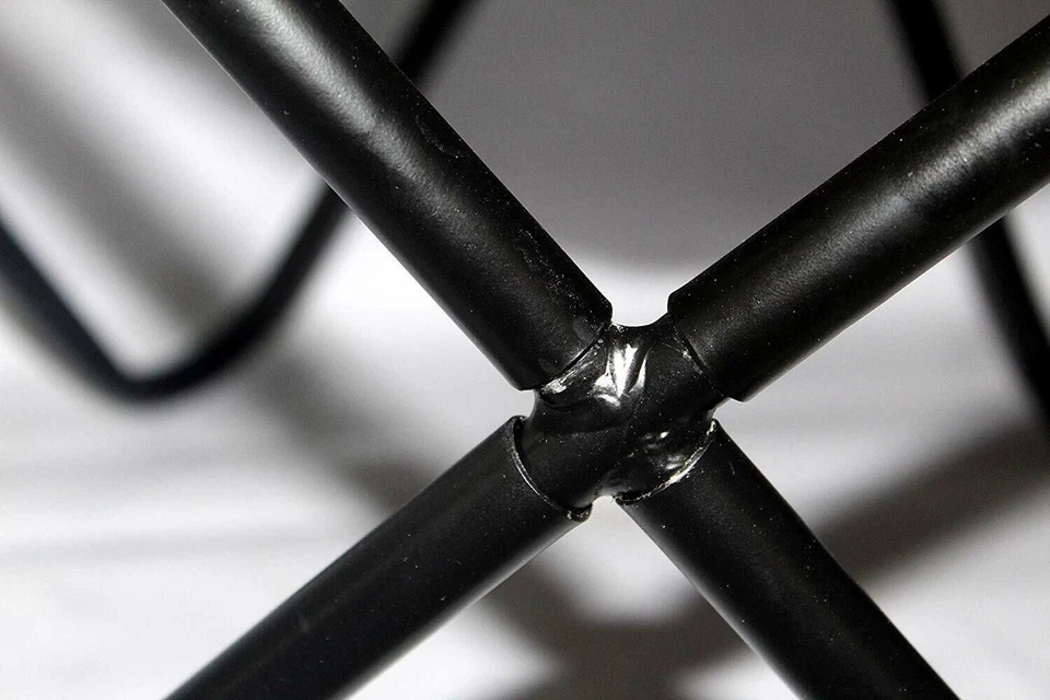 Silla mariposa de cuero de vaca asiento para dormir relax moderno salón acento silla Foto 4 de 4