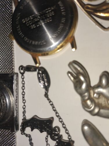 Junk Drawer Lot Vintage Digital Watch Royce Kodak Olympic Pin Silver Coin Disney - Picture 15 of 18