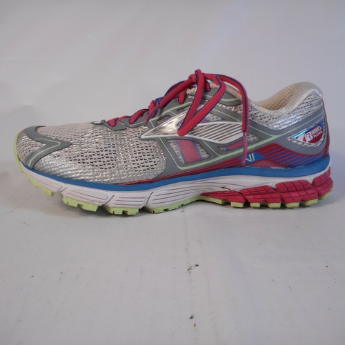 Brooks Ravenna 6 Womens Running Shoes Silver Pink Athletic Sneakers Size 9.5 - Picture 5 of 9