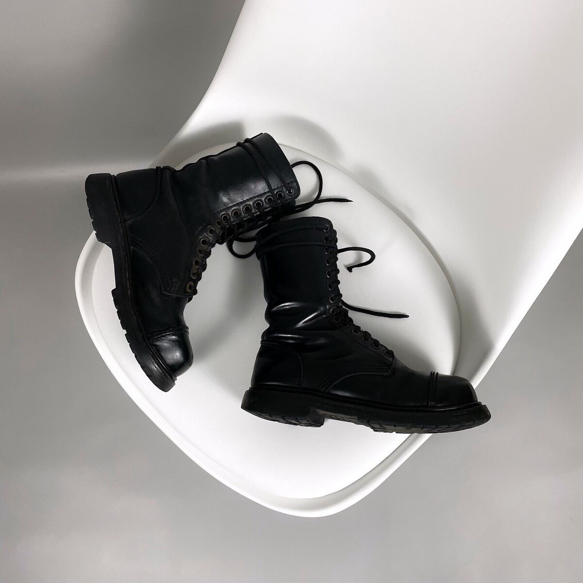 Rare undercover leather punk boots made in England size 5 | eBay Rare undercover leather punk boots made in England size 5 | eBay