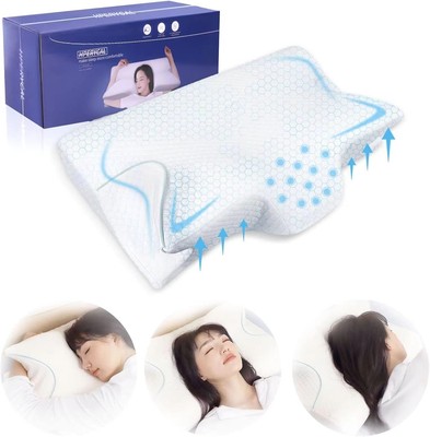 Hypnotic Neck Pillow with Armrests - Machine Washable Relief for Sleepers