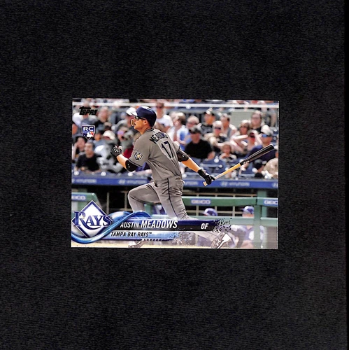 Austin Meadows 2018 Topps Update - #US34 Tampa Bay Rays RC