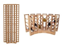Vinotemp Rack K1-curved Corner Pine Vt-curvedcorner-pine Wine Rack Vinotemp Rack K1-curved Corner Pine Vt-curvedcorner-pine Wine Rack