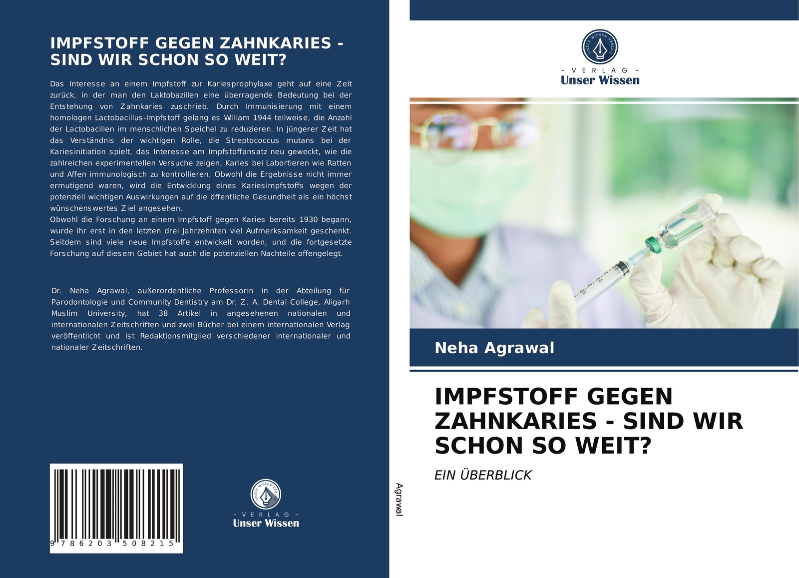 Impfstoff Gegen Zahnkaries - Sind Wir Schon So Weit? | Buch |