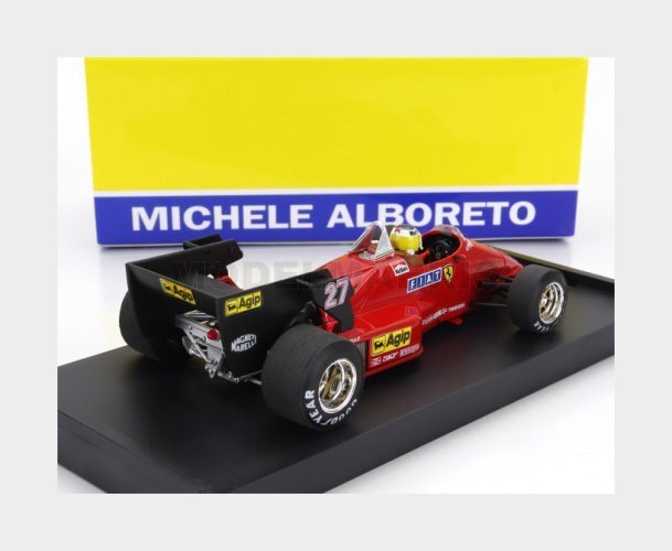 ◯　Ferrari 1984年 ミケーレ・アルボレート 27号 142 1/43フェラーリ Ferrari 126C4 アルボレート 27号車 1984 F1