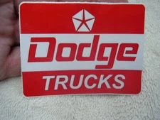 DODGE TRUCK   VINLY STICKER  3 INCH FREE SHIPPING