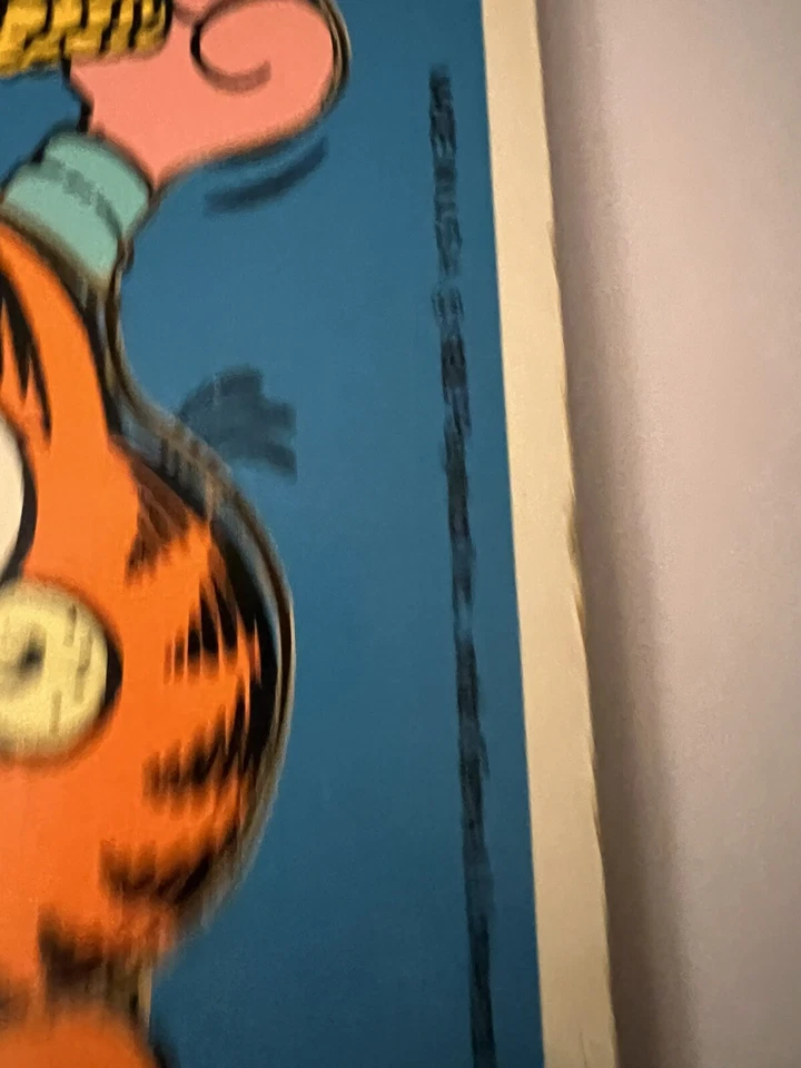 Rompecabezas Garfield de madera vintage Playskool años 80 intercambiemos Jim Davis hecho en EE. UU. Foto 4 de 4