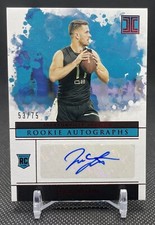 2020 Panini Impeccable Jake Luton Rookie Auto Red /75 #163 Jacksonville Jaguars