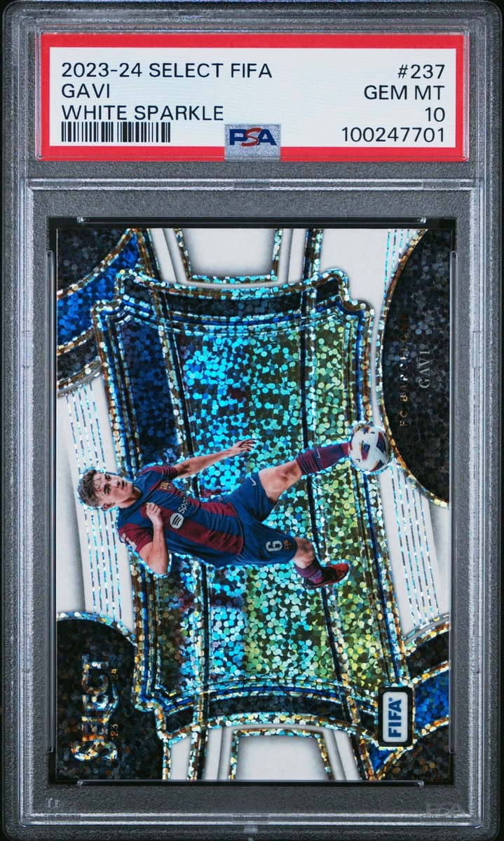 2023-24 PANINI SELECT FIFA WHITE SPARKLE #237 GAVI PSA 10 | eBay