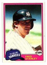 1981 Topps - #281 Fred Stanley