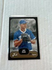 Jose Rojas 2002 Just Minors Auto Card #33 Serial #25/25