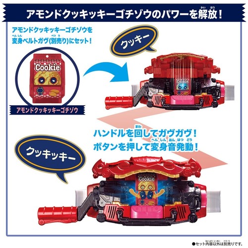 Kamen Rider Gavv DX Rider Gochizo Set 04 & 05 set Bandai NEW FedEx F/S - Picture 13 of 13