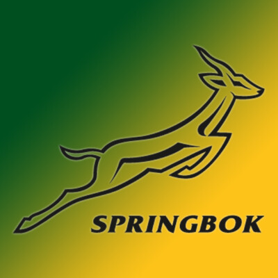 South Africa Springbok Vinyl Sticker - Rugby - Decal - Vinyl - Sticker ...