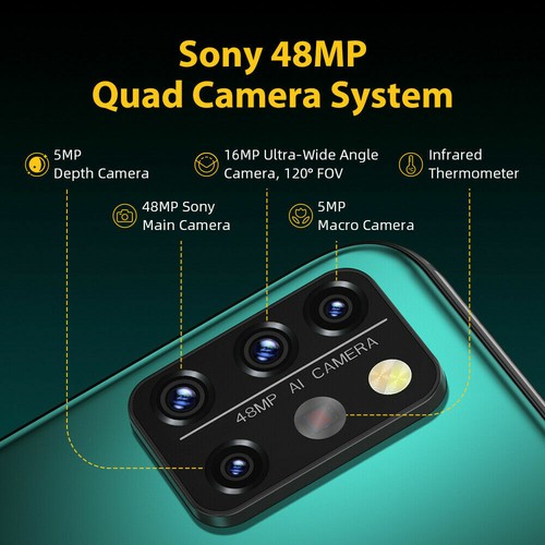 UMIDIGI A9 Pro 8GB+128GB 6,3 Zoll Dual SIM 48MP Android 4G Smartphone Handy - Afbeelding 4 van 9