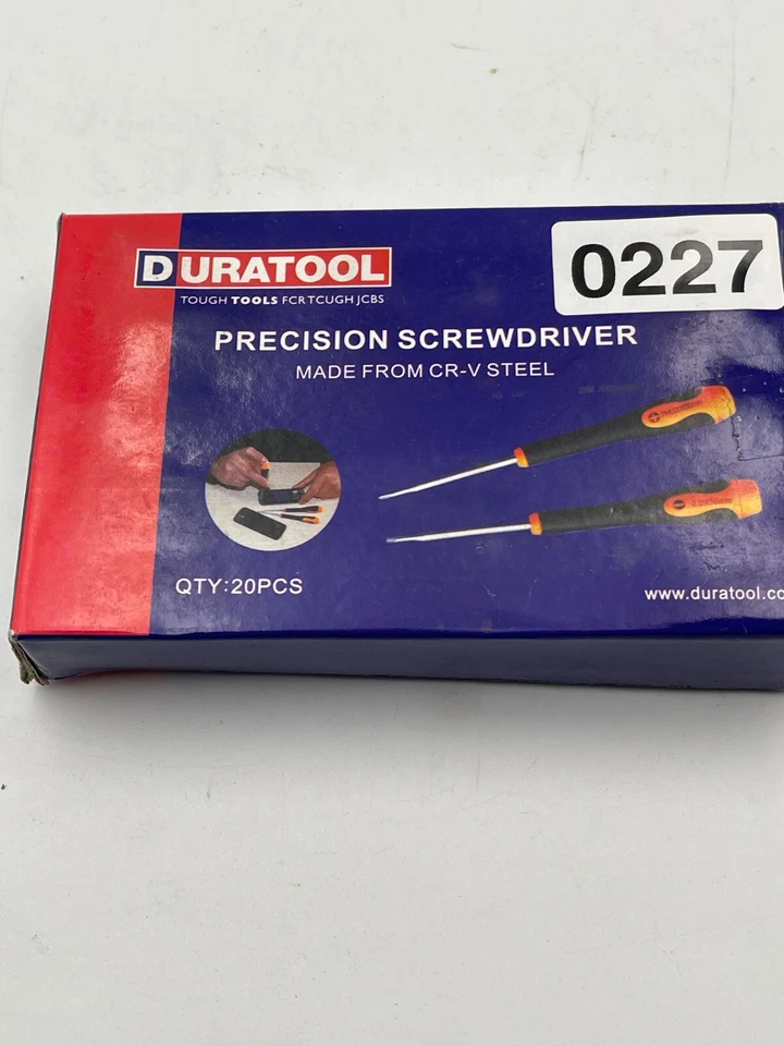 Duratool Precision Hex Screwdriver CR-V Steel QTY 20 - Image 4 of 4